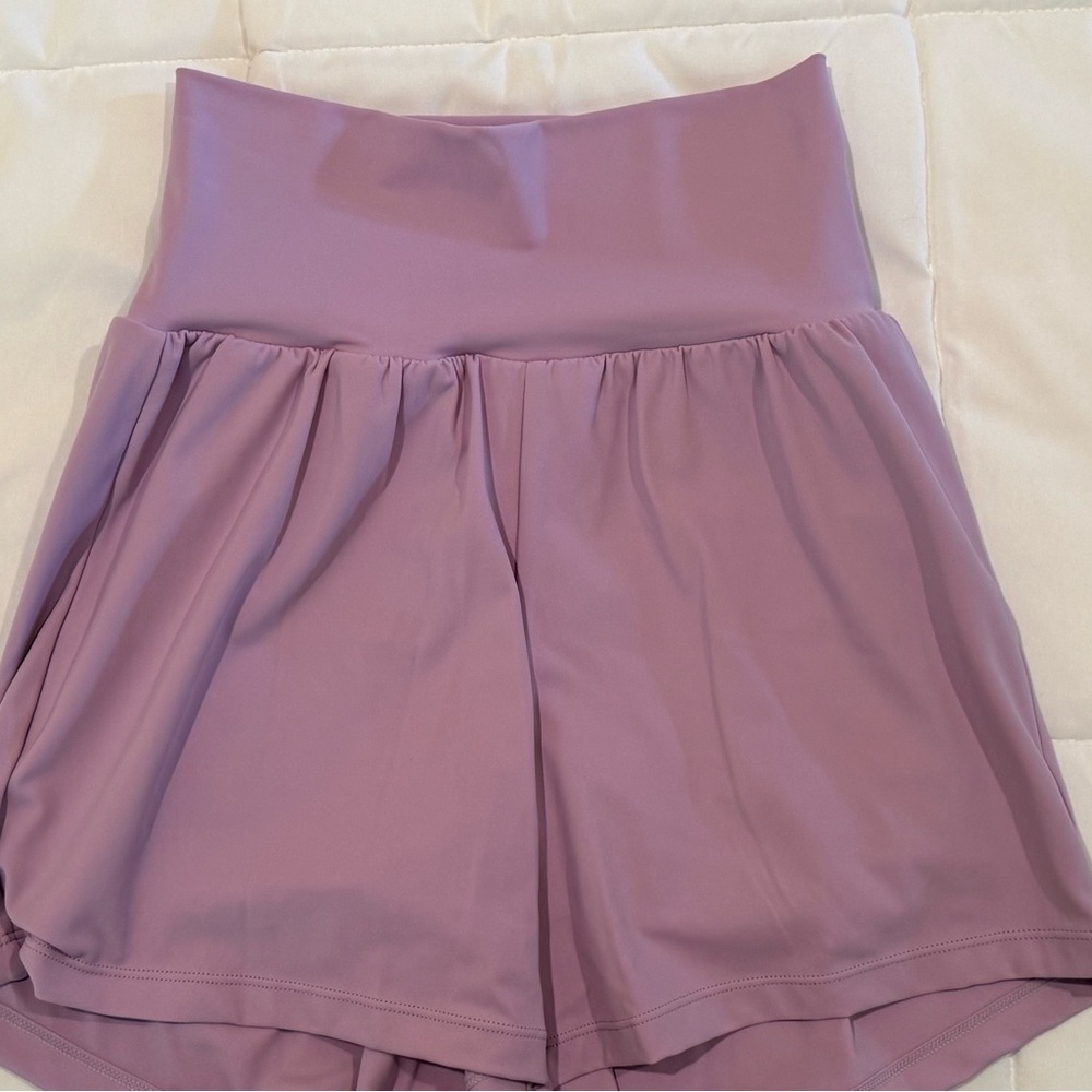 HALARA Orchid Bouquet High-Waisted Skorts, 5” inseam